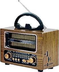 Torima NS-02 Altın Bluetooth Nostajik Radyo