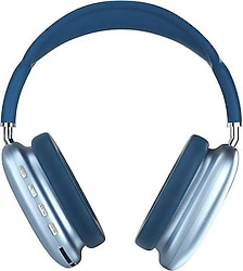 Torima P9 Kablosuz Kulak Üstü Bluetooth Kulaklık Mavi
