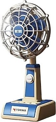Torima Retro F49 Mini Masaüstü Şarjlı Vantilatör
