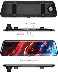 Torima TA-06 Full HD Dikiz Aynalı Araç Kamerası