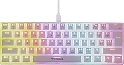 Torima TK-04 RGB Beyaz Kablolu Mekanik Oyuncu Klavyesi