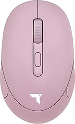 Torima TM-17 Pembe Şarjlı Sessiz Optik Kablosuz Mouse