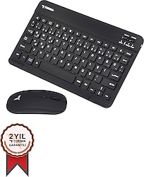 Torima TMK-04 Siyah TKL Kablosuz Klavye Mouse Seti