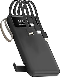 Torima TRM-1011 Siyah 10000 mAh Hızlı Şarj Powerbank