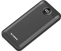 Torima TRM-1015 Siyah 10000 mAh Hızlı Şarj Powerbank