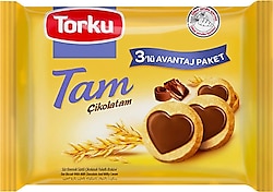 Torku Tam Çikolatam Bisküvi 3x83 gr