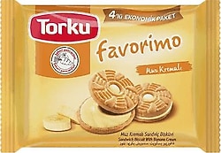 Torku Favorimo Kremalı Bisküvi 4x61 gr
