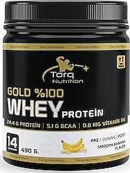 Torq Nutrition Gold 490 gr Muz Aromalı Whey Protein Tozu