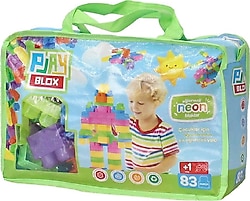 Play Blox 2939 Neon Renkler 83 Parça Çantalı Mega Blok Seti