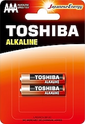 Toshiba LR03 2'li Alkalin AAA İnce Kalem Pil