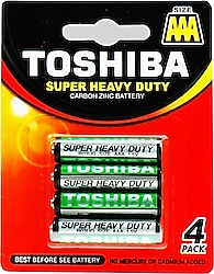 Toshiba R03UG AAA 4'lü Kalem Pil