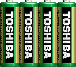 Toshiba R6UG Super Heavy Duty 4'lü AA Kalem Pil