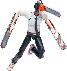 Total Anime 02 Chainsaw Man 16 cm Aksiyon Figür