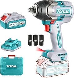 Total Tools TIWLI2085 Çift Akülü 4 Ah Somun Sıkma Makinesi