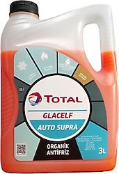 Total Glacelf Eco Bs Organik 3 lt Turuncu Antifriz