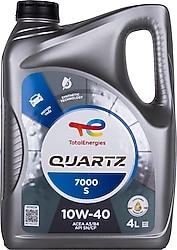 Total Quartz 7000 S 10W-40 A3/B4 4 lt Motor Yağı