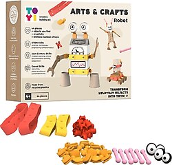 Toyi Arts Crafts Robot Yaratıcı Yapı Oyuncağı