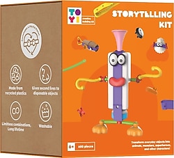 Toyi Storytelling Eğitim Kiti 600 Parça Yaratıcı Yapı Oyuncağı