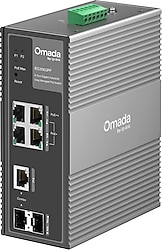 TP-Link Omada IES206GPP 6 Port 10/100/1000 Mbps Yönetilebilir Gigabit PoE Switch