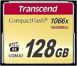 Transcend TS128GCF1000 128 GB Compact Flash Hafıza Kartı
