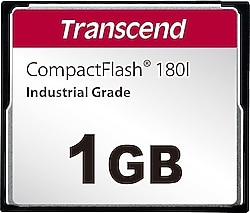 Transcend TS1GCF180I CF180I Endüstriyel Compact Flash 1 GB Hafıza Kartı