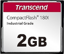Transcend TS2GCF180I CF180I Endüstriyel Compact Flash 2 GB Hafıza Kartı