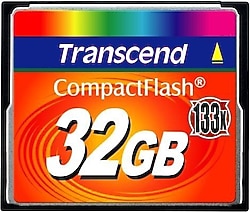Transcend TS32GCF133 32 GB CF133 Compact Flash Hafıza Kartı