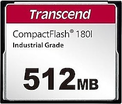 Transcend TS512MCF180I CF180I Endüstriyel Compact Flash 512 MB Hafıza Kartı