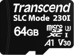 Transcend TS64GUSD230I UHS-I U3 A1 V30 64 GB Micro SD Kart