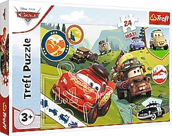 Trefl Disney Cars 3 24 Parça Puzzle 14352
