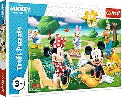 Trefl Disney Standart Karakterleri 24 Parça Maxi Puzzle 14344