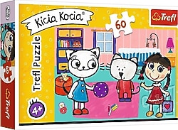 Trefl Kicia Kocia Kitty Car 60 Parça Puzzle 17343