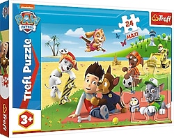 Trefl Paw Patrol 24 Parça Maxi Puzzle 14346