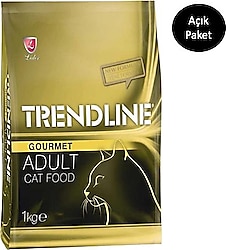 Trendline Gourmet 1 kg Yetişkin Kuru Kedi Maması - Açık Paket