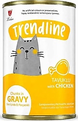 Trendline Soslu Tavuklu 400 gr Yetişkin Konserve Kedi Maması