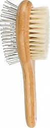 Trixie Çift Taraflı 6x22 cm Bambu Saplı Tarama Fırçası