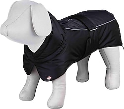 Trixie 40 cm Siyah/Gri Köpek Paltosu - S