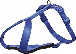 Trixie Premium L-XL 85-105 cm 25 mm Mavi Köpek Göğüs Tasması