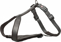 Trixie Premium S-M 50-60 cm 15 mm Gri Köpek Göğüs Tasması