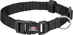 Trixie Premium XS-S 22-35 cm 10 mm Siyah Köpek Boyun Tasması