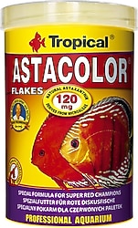 Tropical Astacolor Flakes 100 ml Kırmızı Discus Balık Yemi