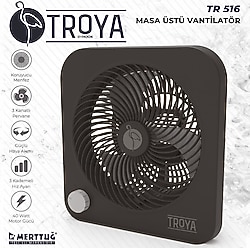 Troya TR-516 Masaüstü Vantilatör