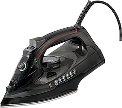 Troya TR-529 Steam Master Siyah 2600 W Buharlı Ütü