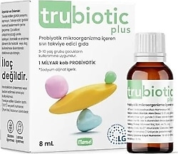 Trubiotic Plus Probiyotik 8 ml Damla