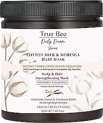 True Bee Pamuk Sütü & Moringa 220 ml Saç Maskesi