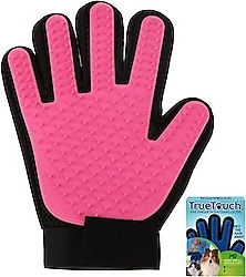 True Touch Pembe Tüy Toplama ve Masaj Eldiveni