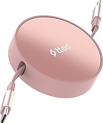 Ttec 2DK65P 1.2 m Pembe Type-C to Type-C Şarj Kablosu