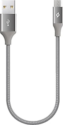Ttec AlumiCable Mini 30 cm 2DK25UG Uzay Grisi Micro USB Şarj Kablosu