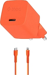 Ttec SmartCharger 2SCG20LNT 20 W Turuncu Lightning Kablolu Hızlı Şarj Aleti