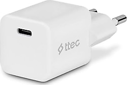 Ttec SmartCharger 2SCP01B 20 W Beyaz Hızlı Şarj Adaptörü